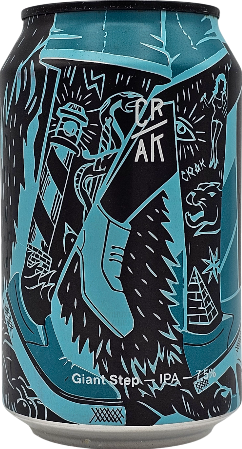CRAK Giant Step blikje van 33cl
