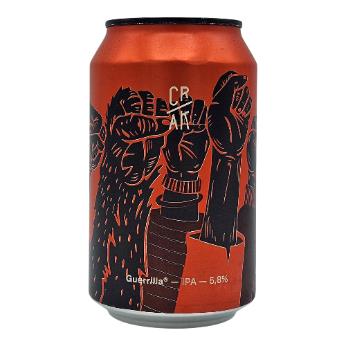 CRAK Brewery Guerrilla - IPA Speciaalbier - Bestel dit bij Bierbink.nl