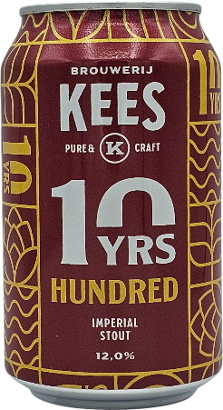 Kees 10 Years Hundred blikje van 33cl