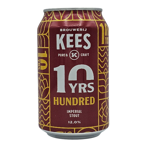 Brouwerij Kees Hundred (10 Years Edition) - Stout Speciaalbier - Bestel dit bij Bierbink.nl