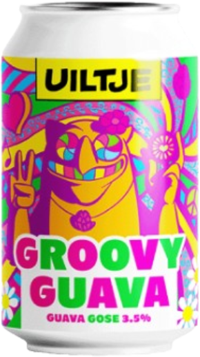 Uiltje Groovy Guava blikje van 33cl