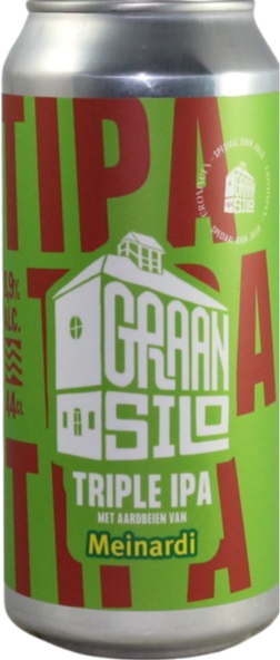Graansilo Triple IPA met aardbeien blik van 44cl