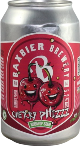 Baxbier Cherry PHizzz blikje van 33cl