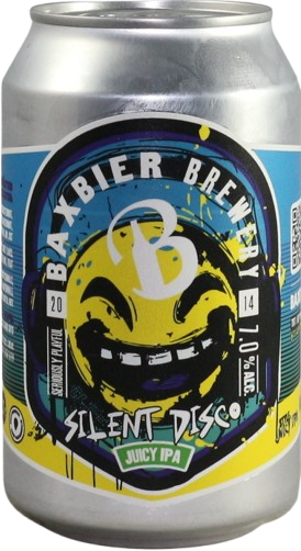 Baxbier Silent Disco blikje van 33cl