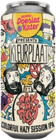Poesiat & Kater Kleurplaat blik van 44cl