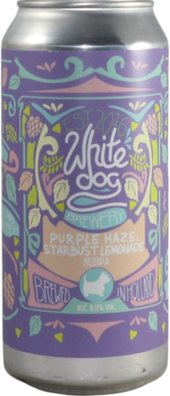 White Dog Purple Haze Starburst Lemonade blik van 44cl