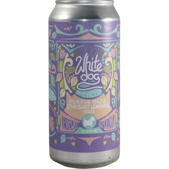 White dog Brewery Purple Haze Starburst Lemonade