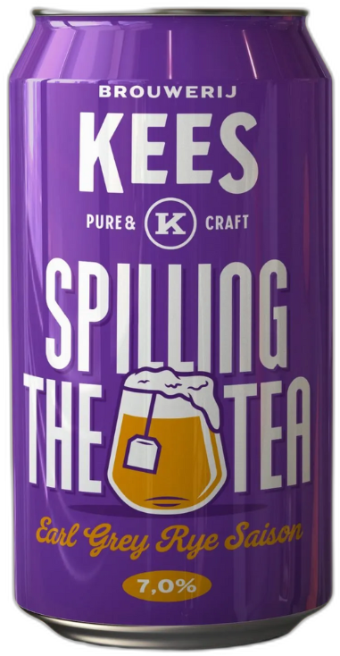 Kees Spilling the Tea blikje van 33cl