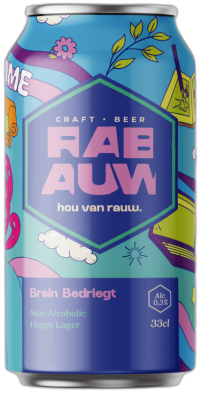 Rabauw Brein Bedriegt blikje van 44cl