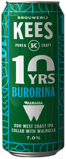 Kees 10 Yrs Burorina blik van 44cl