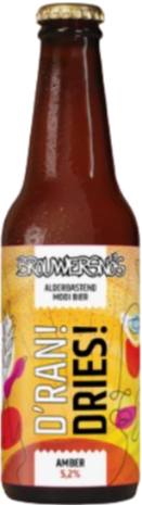 Brouwersnös D’ran! Dries! flesje van 30cl