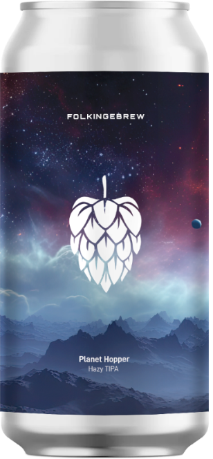 Folkingebrew Planet Hopper blik van 44cl