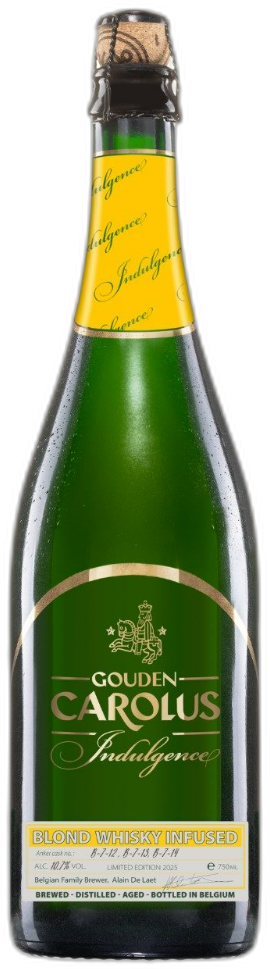 Gouden Carolus INDULGENCE 2025 fles van 75cl