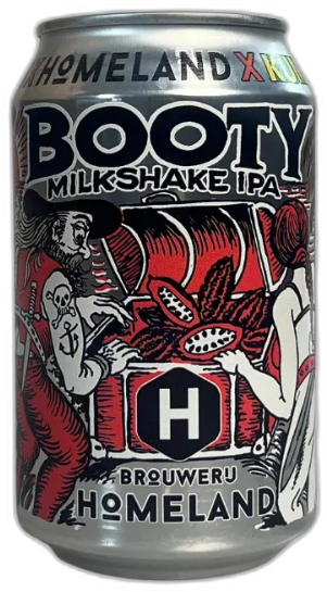 Homeland Booty blikje van 33cl