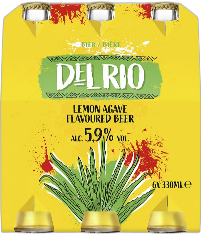 Del Rio Agave sixpack met flesjes van 33cl Del Rio Agave sixpack met flesjes van 33cl
