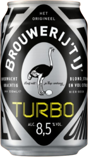 IJ Turbo blikje van 33cl