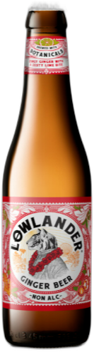 Lowlander Ginger beer non-alc flesje van 33cl