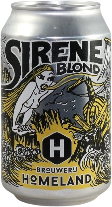 Homeland Sirene Blond blikje van 33cl