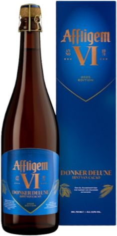 Affligem VI Donker Deluxe fles van 75cl in doos