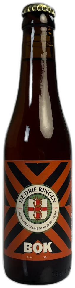 De Drie Ringen Bokbier flesje van 33cl