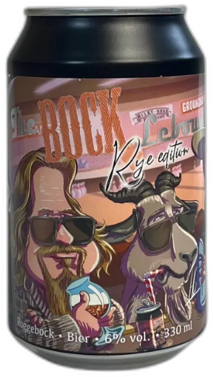 Milky Road The Bock Lebowski Rye blikje van 33cl