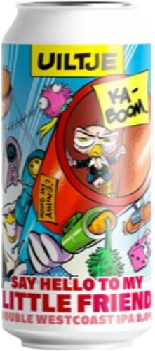 Uiltje Say hello to my little friend blik van 44cl
