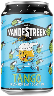 vandeStreek Tango Fresh Hop East Coast IPA blikje van 33cl