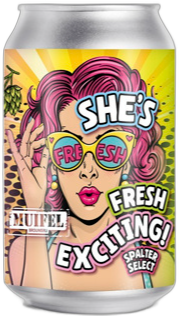 Muifel She's Fresh 2025 blikje van 33cl