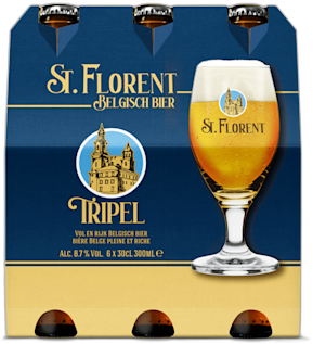 St. Florent Tripel sixpack met flesjes van 30cl