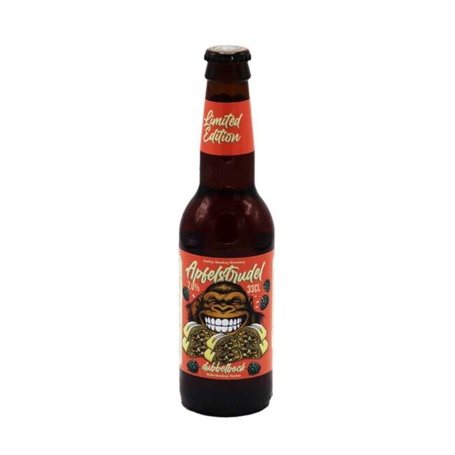 Guilty Monkey ApfelstrÃ¼del Dubbelbock 33cl