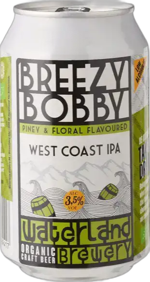 Waterland Breezy Bobby blikje van 33cl