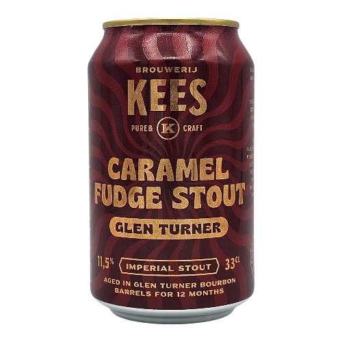 Brouwerij Kees Caramel Fudge Stout BA Glenn Turner - Stout Speciaalbier - Bestel dit bij Bierbink.nl