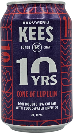 Kees 10 Years Cone of Lupulin blikje van 33cl