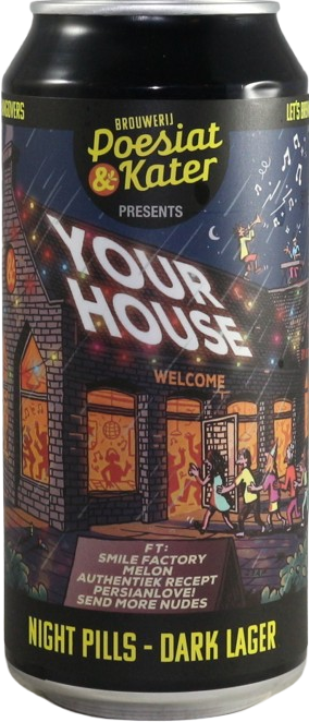 Poesiat & Kater Your House blik van 44cl