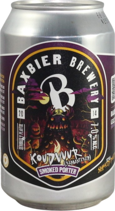 Baxbier Koudvuur (remastered) blikje van 33cl