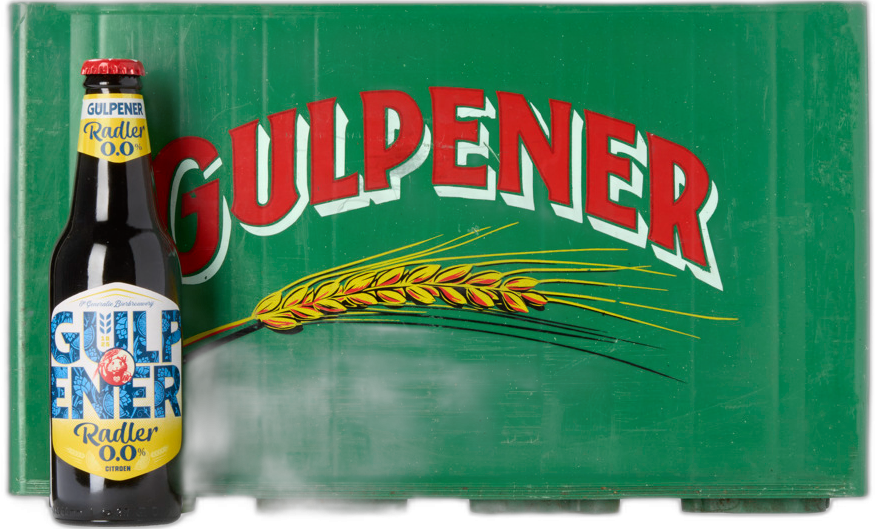 Gulpener Radler 0,0% krat met 24 flesjes van 30cl 