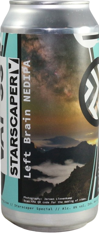 Vat'33 Starscaper: Left Brain blik van 44cl