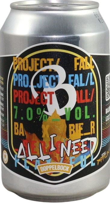Baxbier All I Need blikje van 33cl
