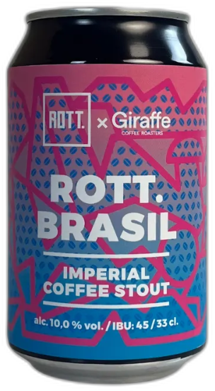 ROTT.Brasil blikje van 33cl