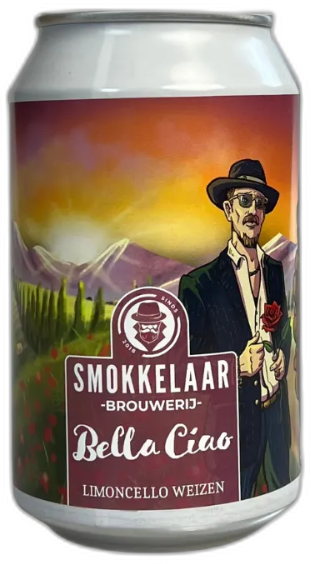 De Smokkelaar Bella Ciao blikje van 33cl