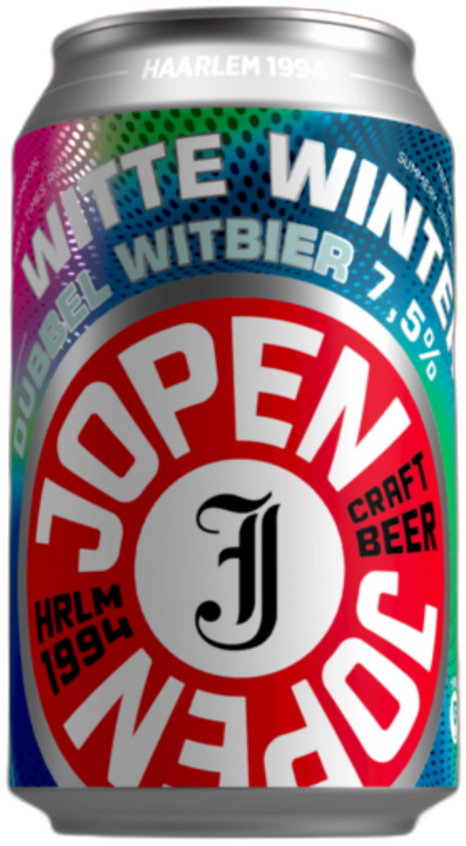 Jopen Witte Winter blikje van 33cl