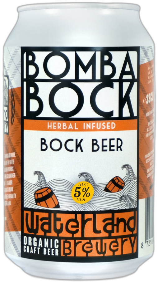 Waterland Bomba Bock blikje van 33cl