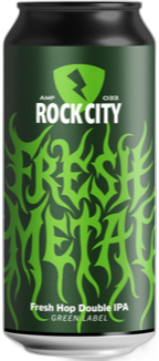 Rock City Fresh Metal blik van 44cl