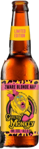 Guilty Monkey Zware Blonde Aap flesje van 33cl