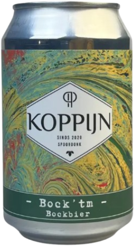 Koppijn Bock'tm blikje van 33cl