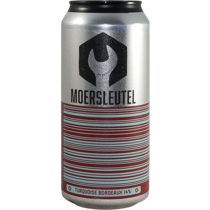 Moersleutel Craft Brewery Barcode: Turquoise Bordeaux