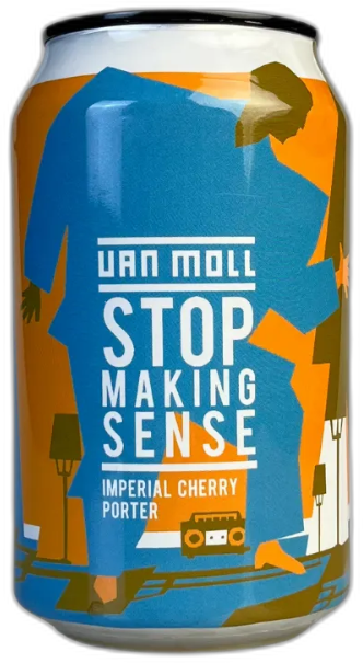 Van Moll Stop Making Sense blikje van 33cl