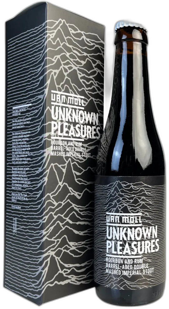 Van Moll Unknown Pleasures flesje van 33cl