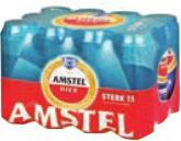 12 pack van halve liters Amstel Sterk