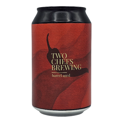 Two Chefs Brewing Chocolate & Mexican Chillies Barrel Aged Imperial Stout - Stout Speciaalbier - Bestel dit bij Bierbink.nl
